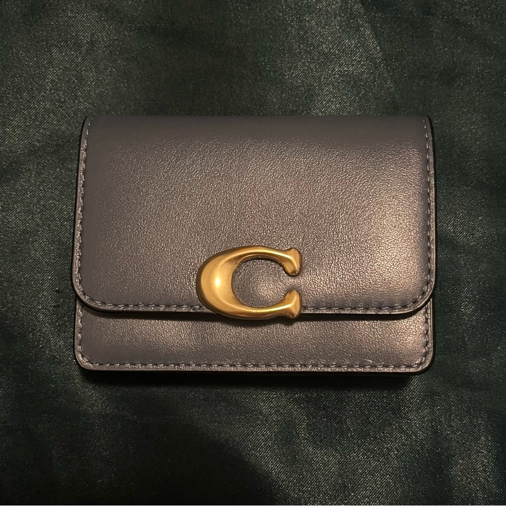 Coach Blue Bandit Wallet!